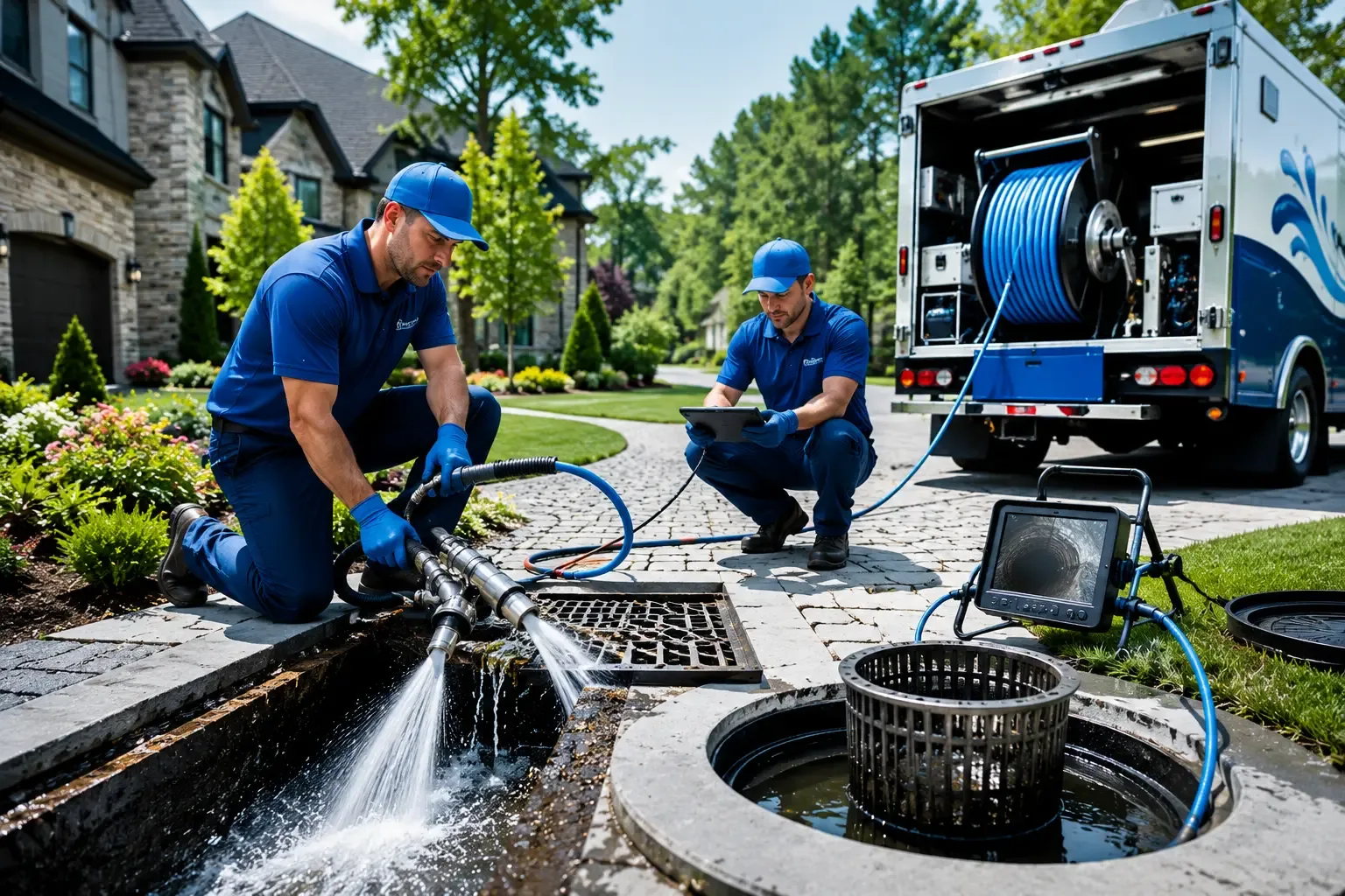 Local outdoor drain cleaning professionals in Cheyney, PA